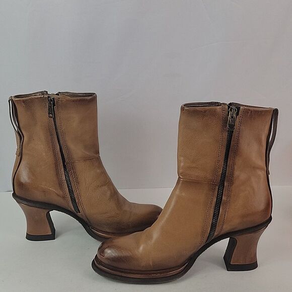 A.S 98 Nelle Stylish Italian Leather Women's Ankle Boots - Picture 6 of 16